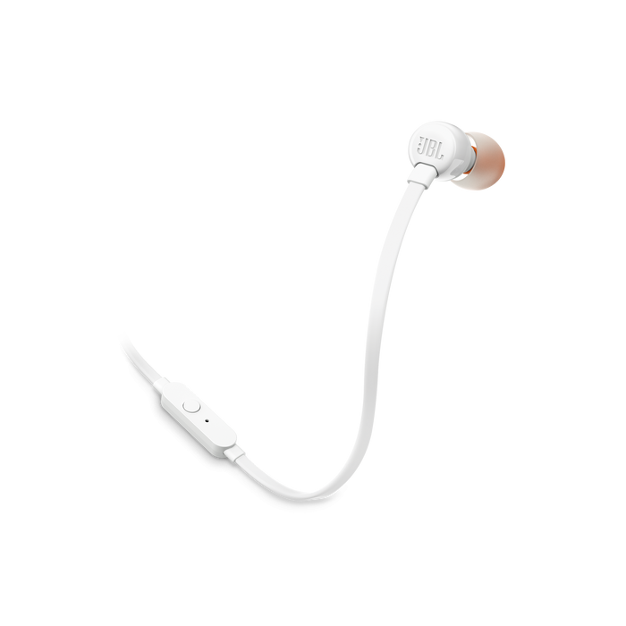 JBL Tune 110 In-ear slušalke z mikrofonom, bele