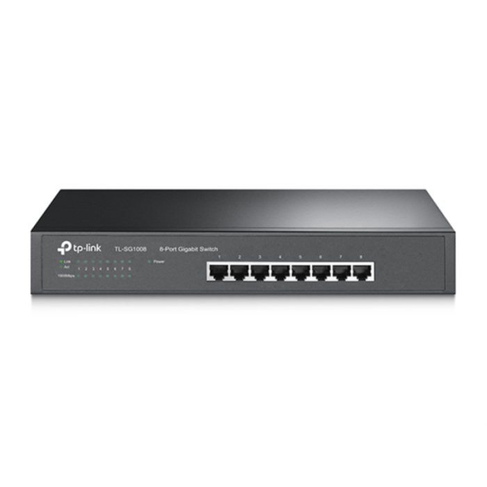 TP-LINK TL-SG1008 8-port Gigabit Desktop/Rackmount switch