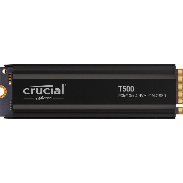 Crucial T500 1TB PCIe Gen4 NVMe M.2 SSD s hladilnikom