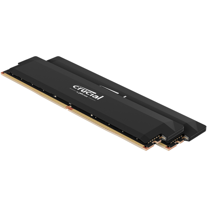 Crucial Pro 64GB Kit (2x32GB) DDR5-6000 UDIMM CL40, 1.35V