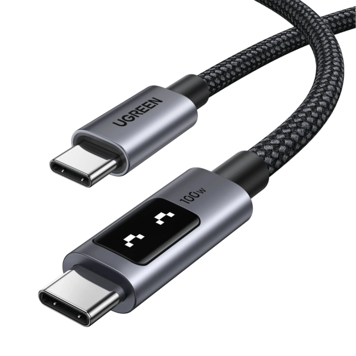 Ugreen Uno USB-C na USB-C polnilni kabel 100W, 3M