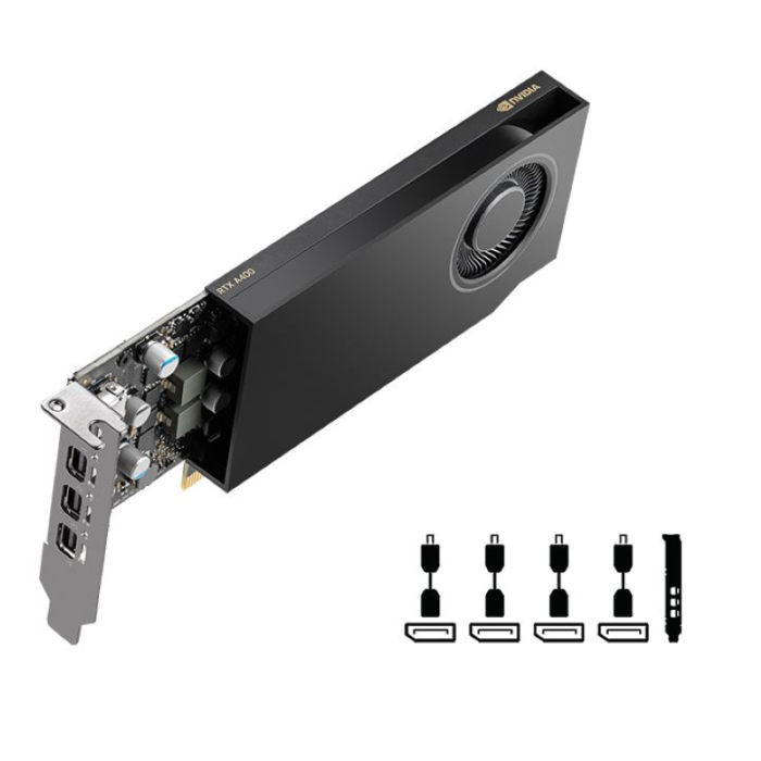 Grafična kartica PNY Nvidia RTX A400 4GB GDDR6 PCI-E 4.0