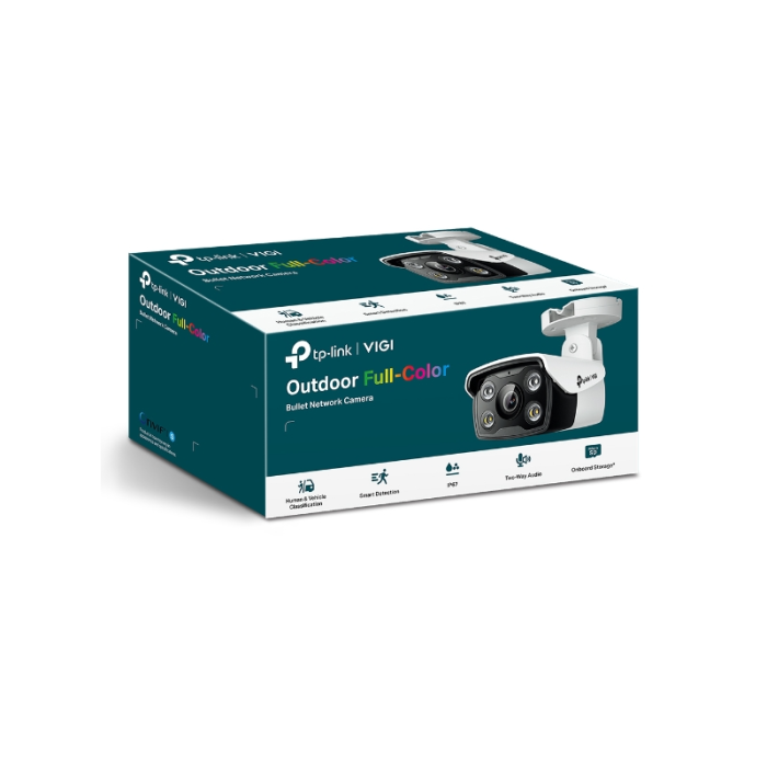 TP-LINK VIGI 4MP zunanja Full-Color Bullet mrežna kamera (do 2560 × 1440 H.265+ 30fps)