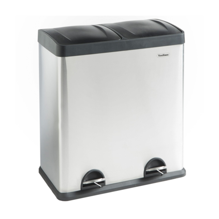 VonHaus koš za ločevanje odpadkov 60L