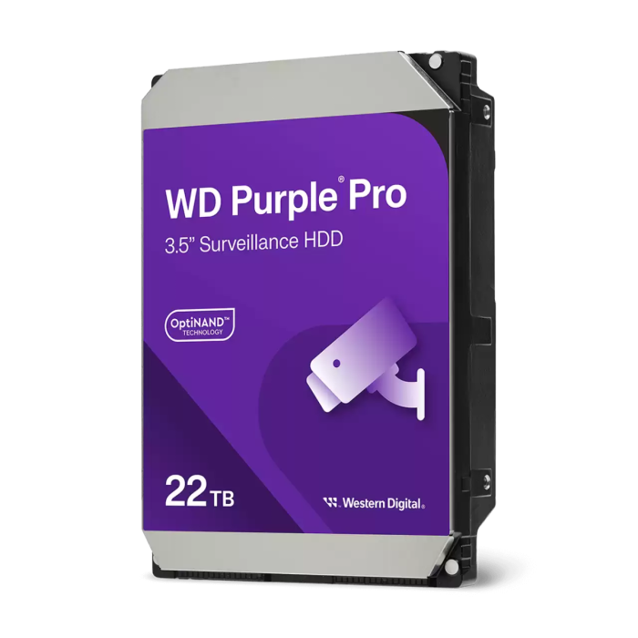 WD 22TB Purple Pro 3,5