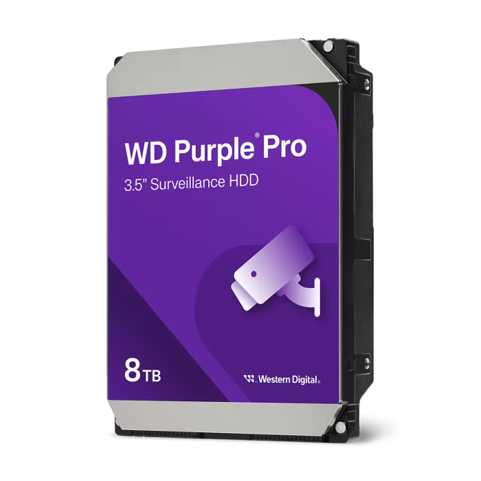 WD 8TB Purple Pro 3,5