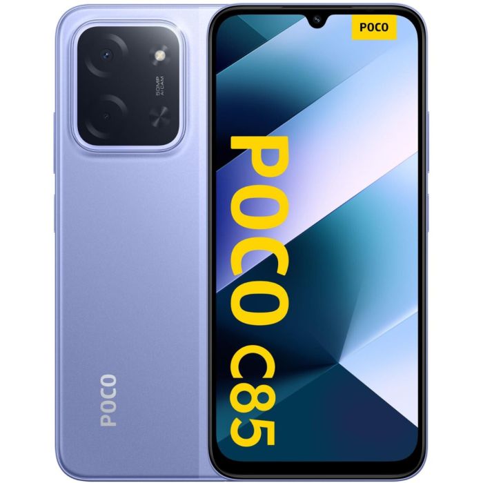 POCO C85 pametni telefon 6/128GB, vijolična
