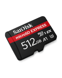 SanDisk 512GB Express NVMe UHS-I microSDXC spominska kartica