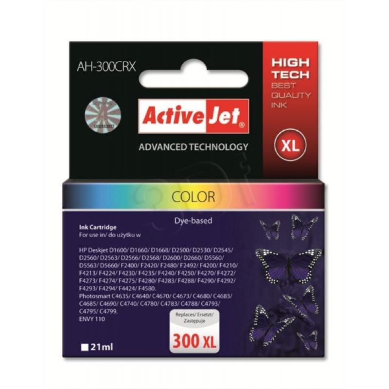ActiveJet barvno črnilo HP CC644 300XL