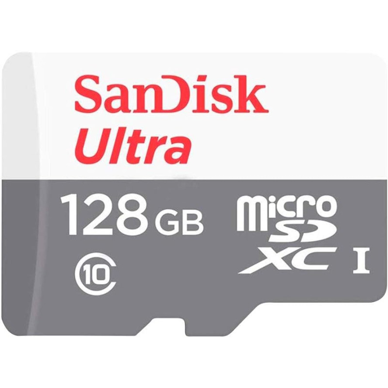  SanDisk 128GB Ultra microSDXC 100MB/s Class 10 UHS-I