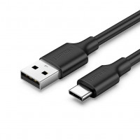 UGREEN USB-A 2.0 na USB-C kabel 1.5m (črn) - polybag