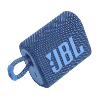 JBL GO 3 ECO Bluetooth prenosni zvočnik, moder