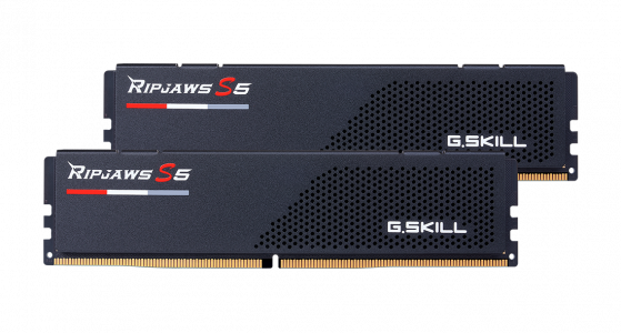 G.Skill Ripjaws S5 32GB Kit (2x16GB) DDR5-5600MHz, CL40, 1.20V