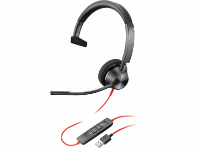 Poly - Plantronics Blackwire 3310 USB-A Microsoft Teams slušalke z mikrofonom
