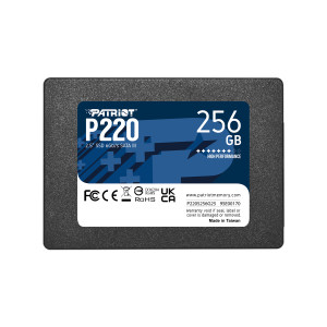 Patriot P220 256GB SSD SATA 3 2.5"