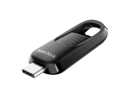 SanDisk Ultra Slider USB Type-C Flash Drive, 128GB USB 3.2 Gen 1