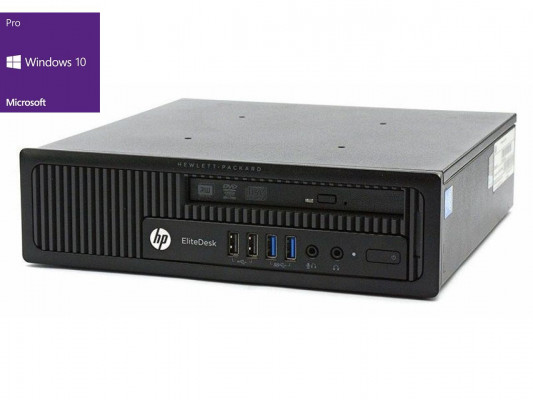 HP EliteDesk 800 G2 USFF i5-4590s 8GB 256GB SSD Windows 10 Pro - obnovljen računalnik