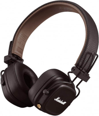 Marshall Major IV Bluetooth naglavne slušalke, rjave