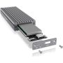 IcyBox IB-1817M-C31 USB-C 3.1 ohišje za M.2 NVMe SSD ter zaščito pred pisanjem