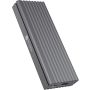 IcyBox IB-1817M-C31 USB-C 3.1 ohišje za M.2 NVMe SSD ter zaščito pred pisanjem