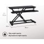 VonHaus Sit/Stand delovna platforma