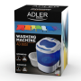 Adler mini pralni stroj s spin funkcijo primeren za kampiranje