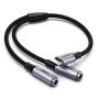 Ugreen USB-C na 3.5 mm avdio 2x 25cm - polybag