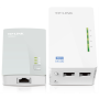TP-LINK TL-WPA4220KIT 300Mbps AV600 WiFi Powerline Extender Starter Kit