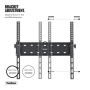 VonHaus 26-55 nagibni TV stenski nosilec do 40kg