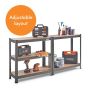 VonHaus 1.5m 5 polični regal HAMMERITE