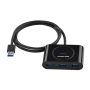 Ugreen USB 3.0 4 Ports Hub črn 0,5m - box