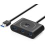 Ugreen USB 3.0 4 Ports Hub črn 0,5m - box
