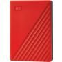 WD 2TB My Passport Red 2,5" USB 3.2 zunanji HDD disk