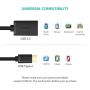 Ugreen USB-C (M) na USB 3.0 (Ž) OTG kabel črn - polybag