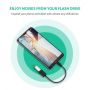 Ugreen USB-C (M) na USB 3.0 (Ž) OTG kabel črn - polybag