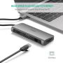 Ugreen Type C Multifunkcijski USB hub siv - box