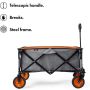 VonHaus folding camping trolley up to 70kg
