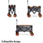 VonHaus folding camping trolley up to 70kg