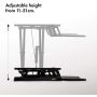 VonHaus Sit/Stand delovna platforma