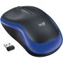 Brezžična optična miška Logitech M185 modra