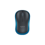 Brezžična optična miška Logitech M185 modra