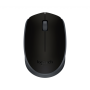 Logitech M171 Wireless majhna miška, siva