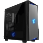 Gigabyte AC300G GLASS USB-C USB 3.1 Gen2 ATX AORUS RGB osvetljeno ohišje, črno