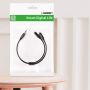Ugreen adapter 3.5mm (M) na 2x avdio (Ž) črn - polybag
