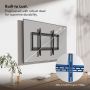 VonHaus 60-120 fiksen TV stenski nosilec do 120kg