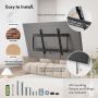 VonHaus 60-120 fiksen TV stenski nosilec do 120kg