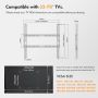 VonHaus 32-55 fiksen TV stenski nosilec do 35kg
