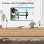 VonHaus 32-55 fiksen TV stenski nosilec do 35kg
