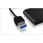 Icybox USB 3.0 zunanji čitalnik kartic