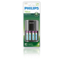 PHILIPS POLNILNIK BATERIJ MULTILIFE + 4X AA BATERIJE